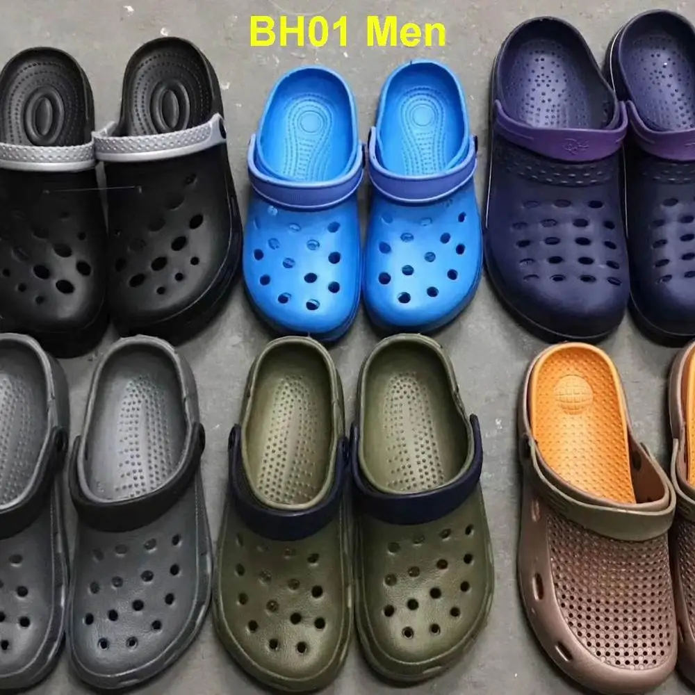 
shoes stock Cheap Wholesale eva slipper men garden shoes hold shoes clogs 