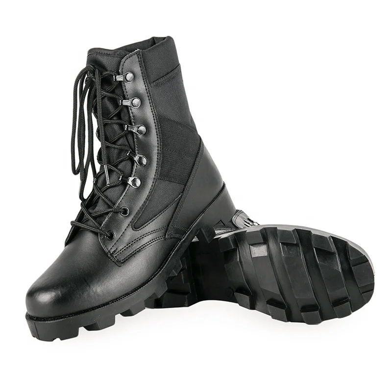 

cqb.SWAT special forces training arms combat boots high tech outdoor desert tactical boots, Black