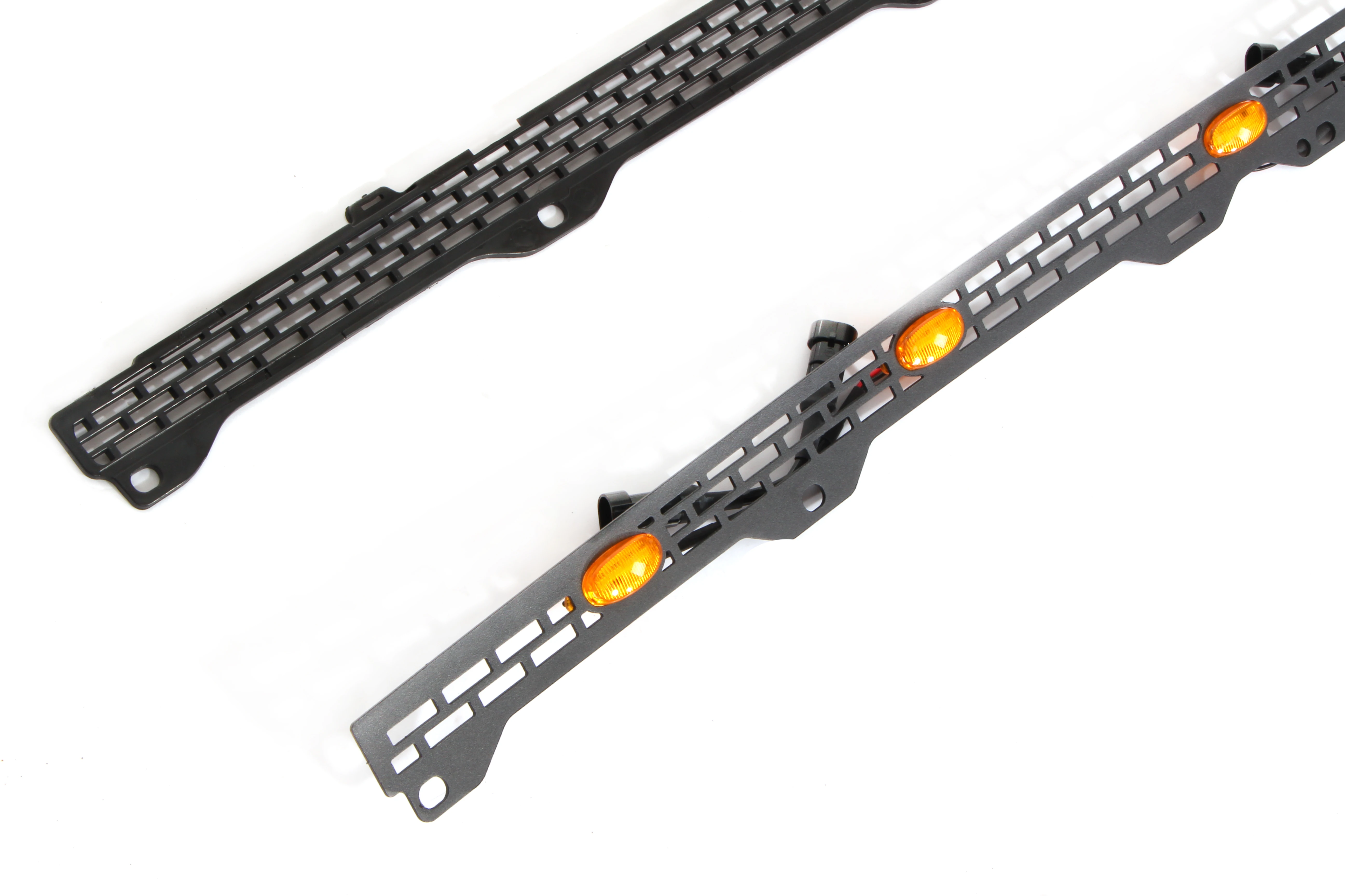 Hood Vent Led Light Bar Hood Scoop Steel Mesh Grille Insert Fit For Toyota Tundra 2014 2019