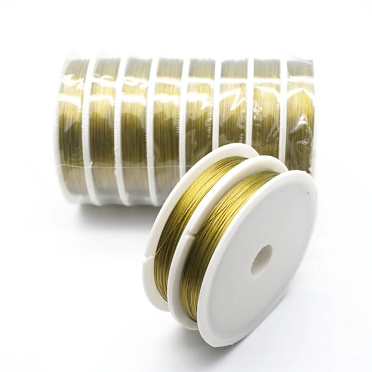 

0.38mm/0.45mm/0.6mm/1.0mm Tiger Tail Bead Stringing Wire 7 Strands Stainless Steel Wire For DIY Making