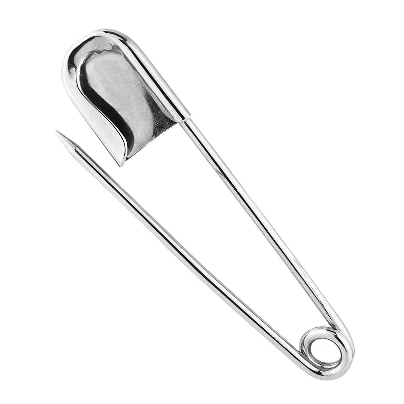 Customized Decorative Garment Shirt Metal Stainless Steel Safety Pin