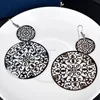 fishhook earring finding earring double round filigree dick earring