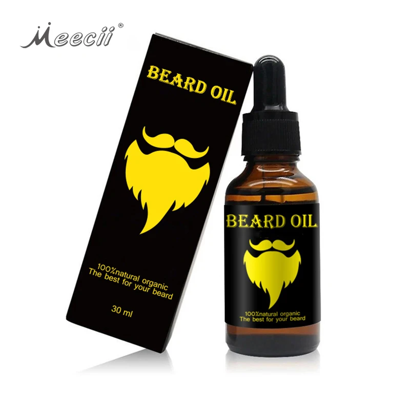 

Gentleman 30ML Natural Organic Mustache Care Beard Growth Oil, Transparency