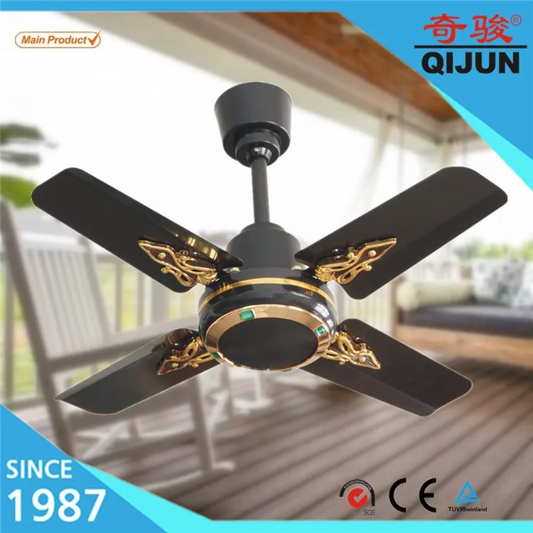 Oem Brand 25inch Mini Ceiling Fan 4 Blades 360 Degree Ceiling Fan