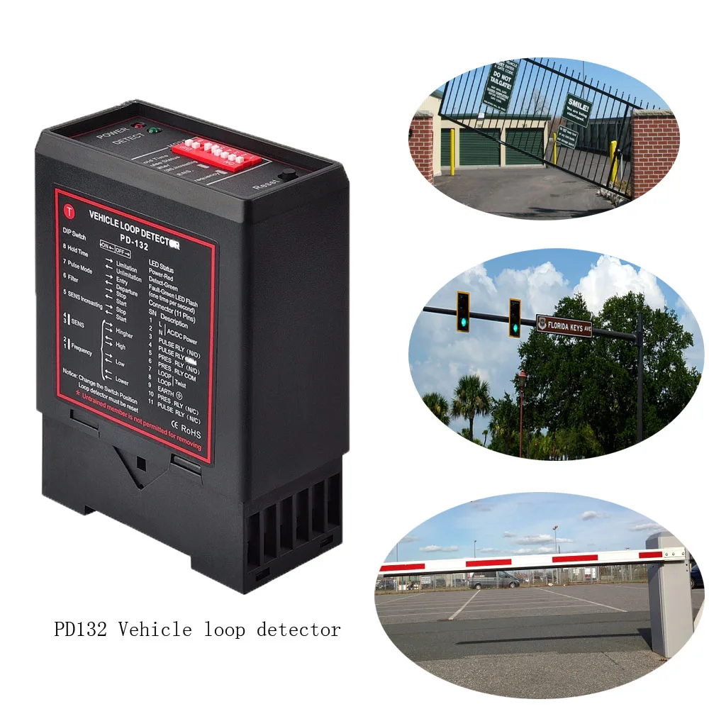 PD132_Vehicle_loop_detector_application