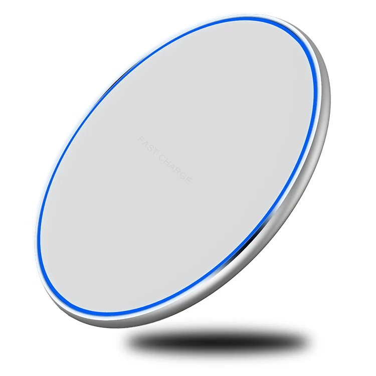 

Qi-Certified Ultra slim wireless charger for iPhone 8/8plus for Samsung S8, Black;white