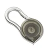 Wholesale OEM Custom design Cheap Carabiner tape measure keychain