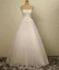 A-line sweetheart wedding dresses beaded corset bridal wedding gowns