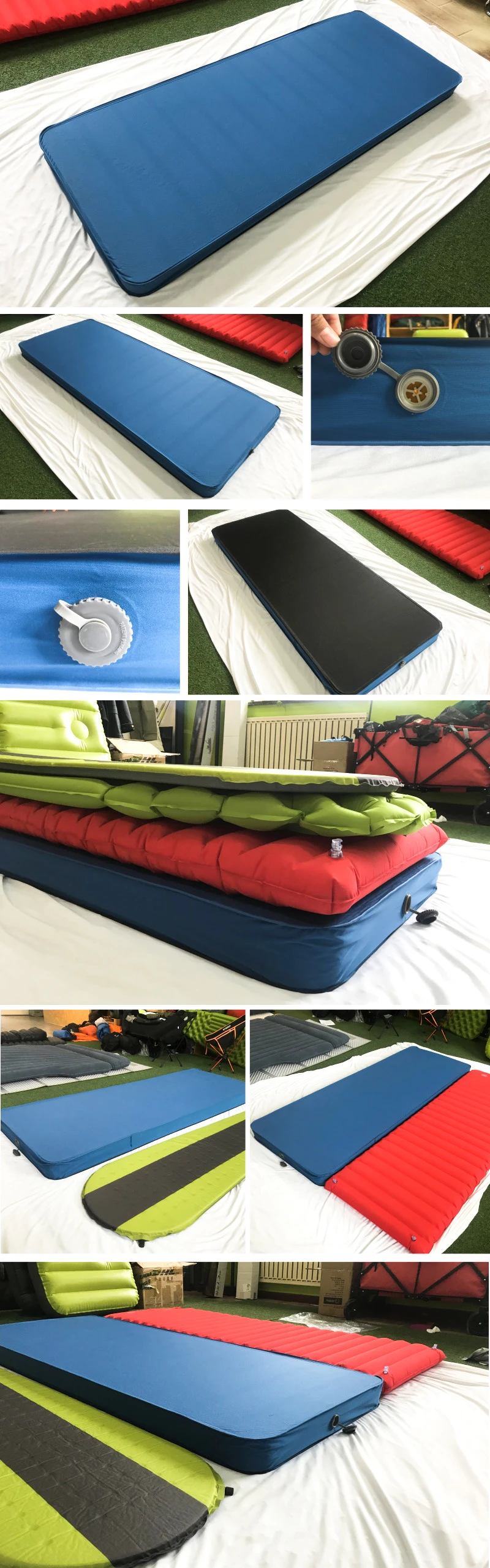 memory foam self inflating mattress