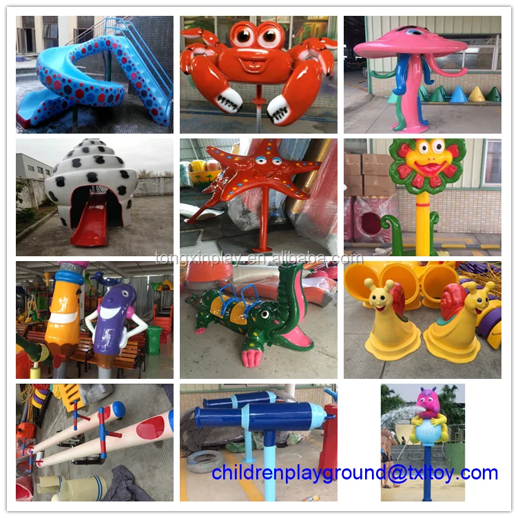 Large Plastic Outdoor Water Park Playground Equipment For Sale Water