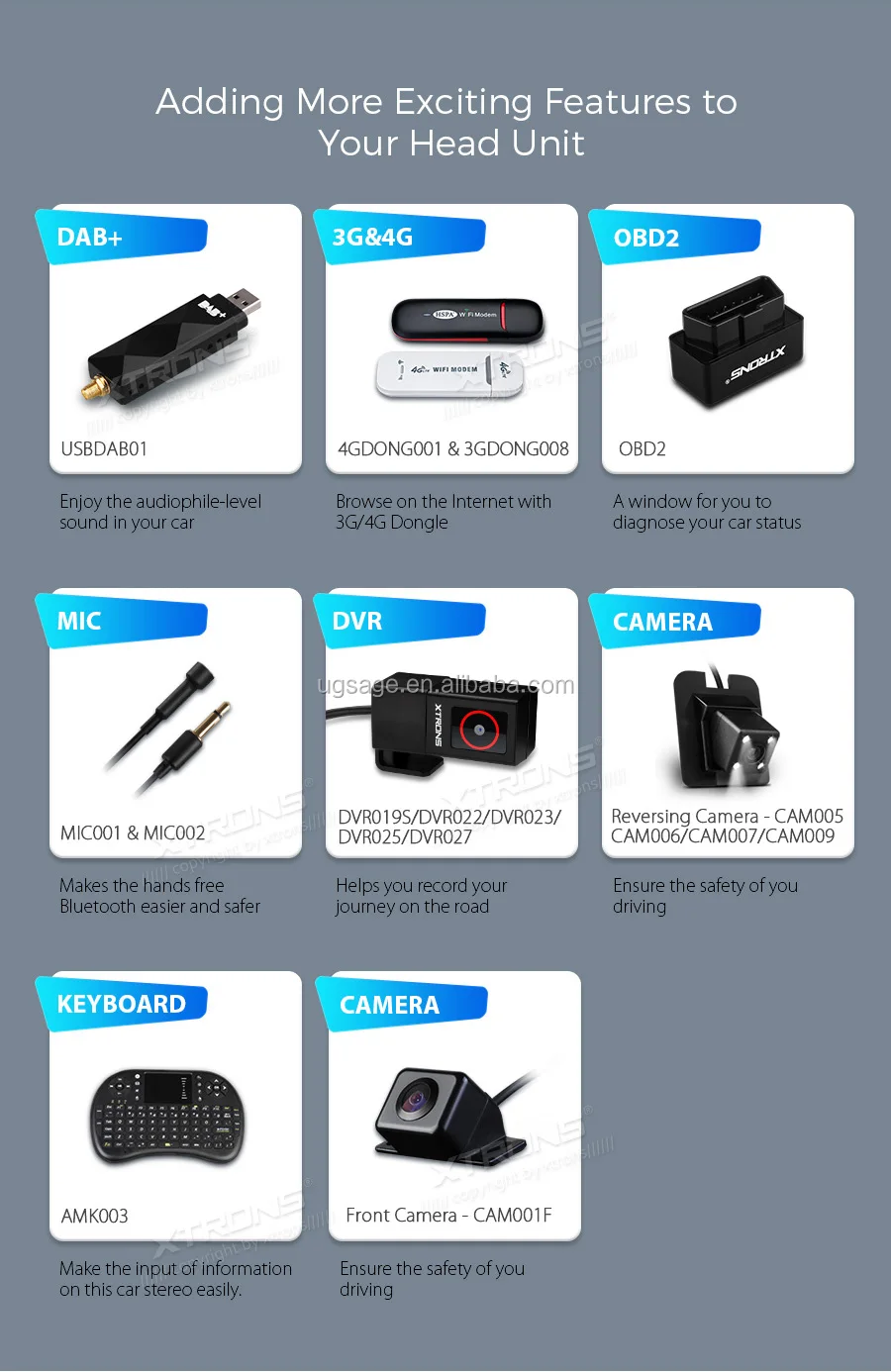 Xtrons 10.1 Inch Double Din Car Radio Player For Nissan Qashqai/xtrai