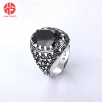 

925 Sterling Silver Ring for Men Vintage Arabic Rings for Men Wholesale 925 Italian Silver Rings