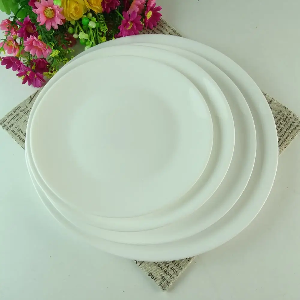 Multi Size High Quality Bulk Wholesale Porcelain Dinnerware Opal Ware
