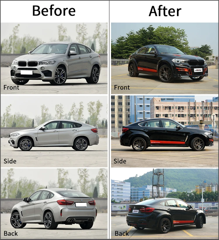 20152017 F16F86 X6 X6M Madly Style Wide body kits for BMW X6M F86