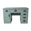 Commercial Portable Computer Table Executive Desk with Locking Drawers