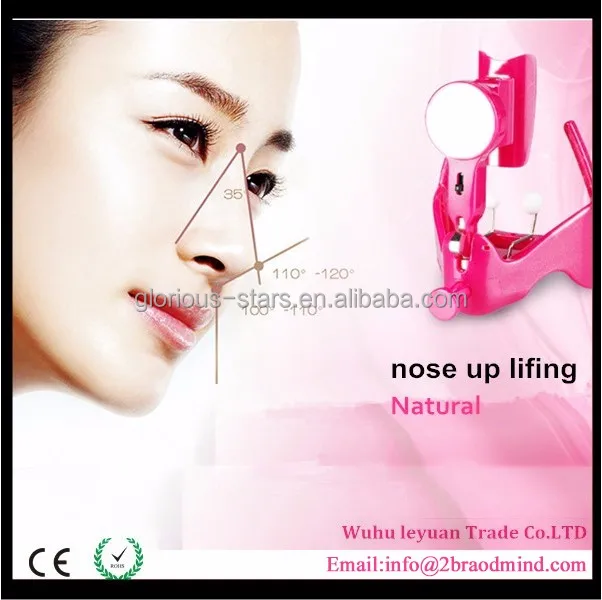 

1pcs-nariz perfecta corrector nasal en un minuto sin cirugia transparentes Nose up, N/a