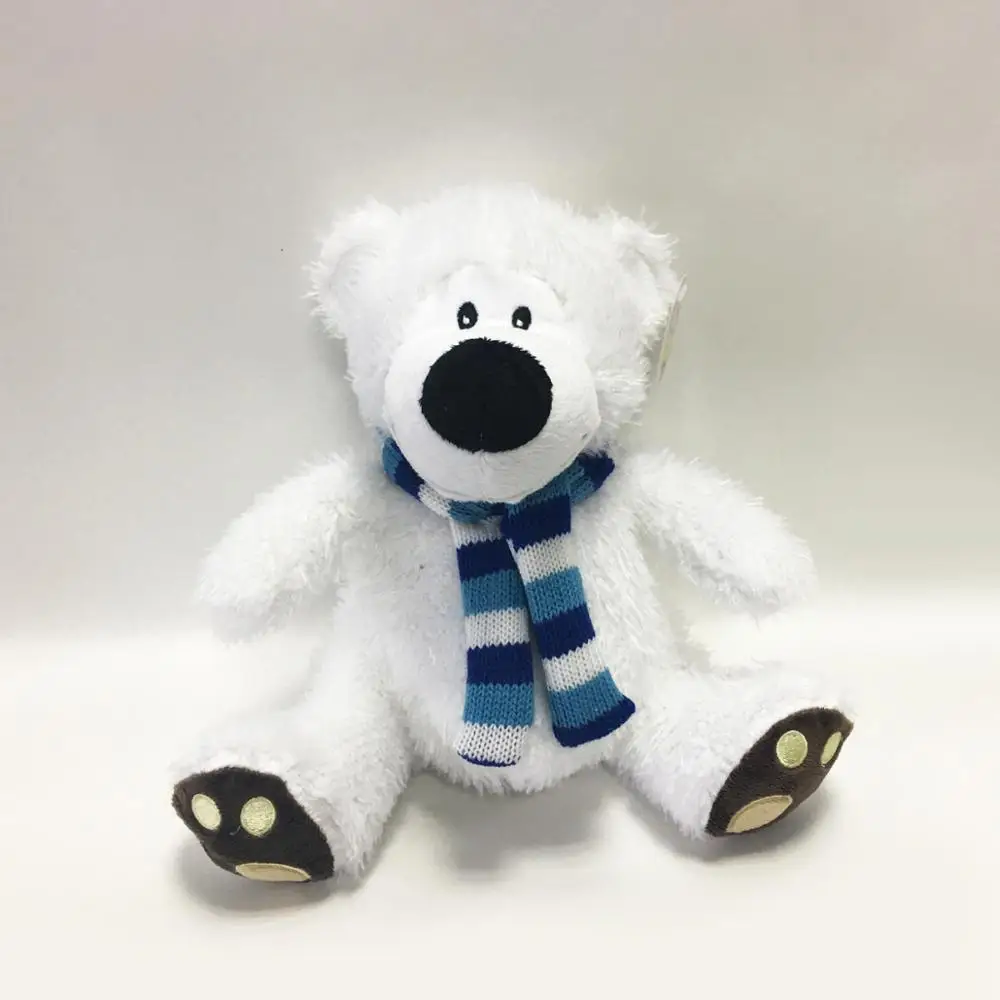 christmas polar bear plush