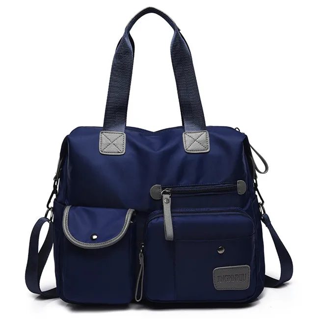 

New lady nylonr bag custom logo Waterproof hand bags for women, As picture