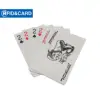HF 13.56MHZ customized China rfid playing card poker card paper card