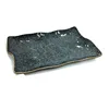 Unicasa 10.5-inch Ceramic Irregular Serving Platters/Plates - Reactive Glazed Color For Home Decor