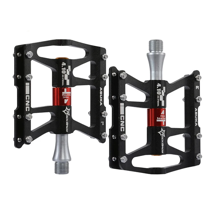 

ROCKBROS 5 Colors Mountain Bicycle Cycling Pedals Ultralight Aluminium Alloy Pedals Bicicleta MTB Road Bike Riding Pedals Flat