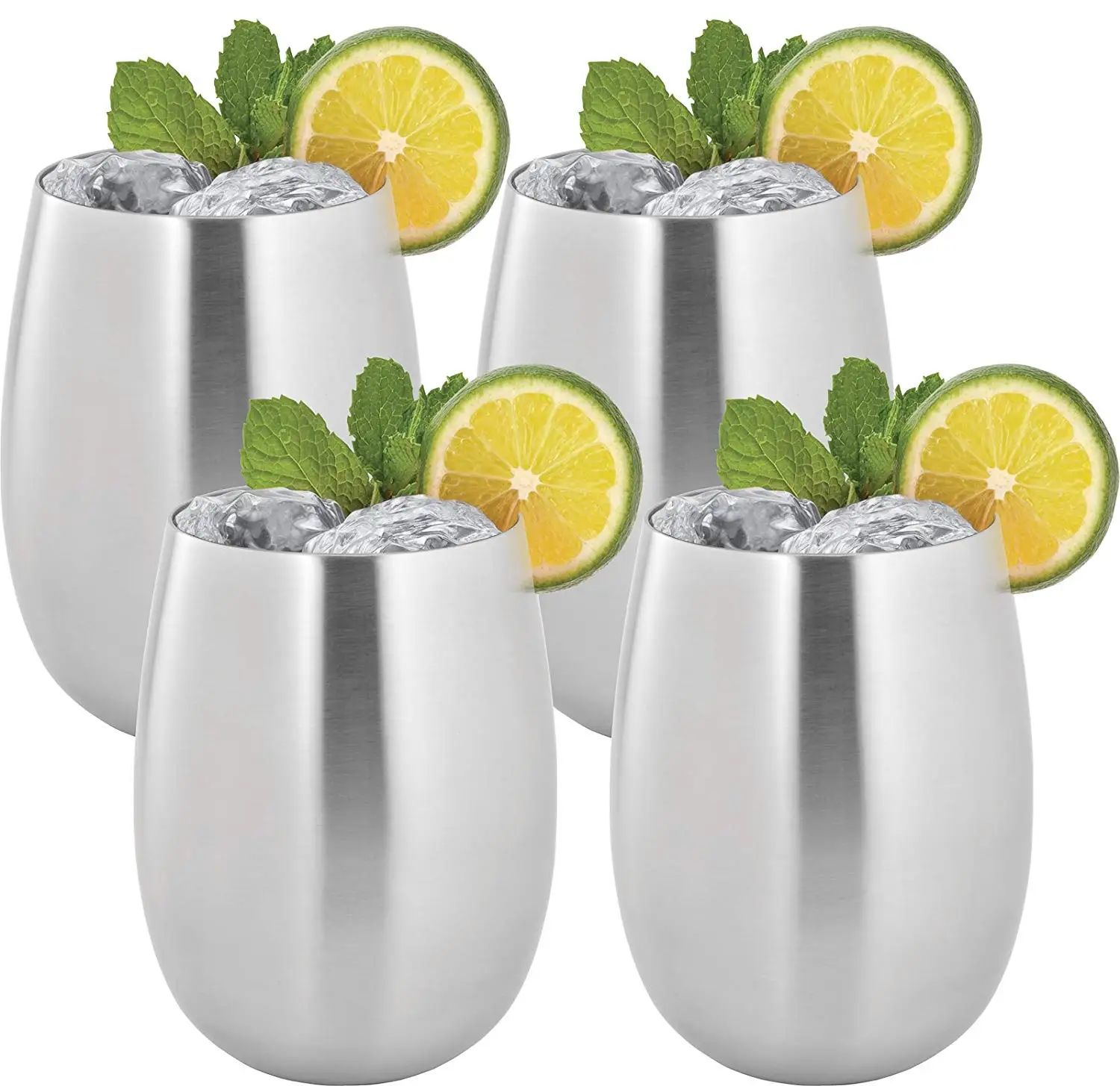 
water bottle Insulated Wine Glass with Lids for Keeping Wine Coffee Drinks Champagne wine glass 