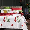 Wholesale custom100% polyester textile brushed bed sheet fabric 75D*150D