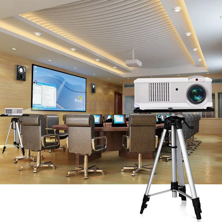 Universal Adjustable Tripod Stand Professional Aluminum Projector Stand