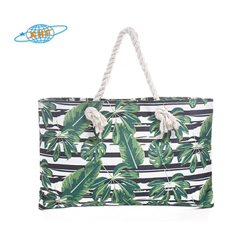 custom printed beach bags