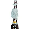 Hot sell car decoration tassels white jade buddha pendant jade