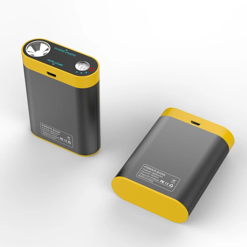 

6600mAh Hand Warmer Power Bank, USB Hand Warmer with LED Torch, Rechargeable Hand Warmer