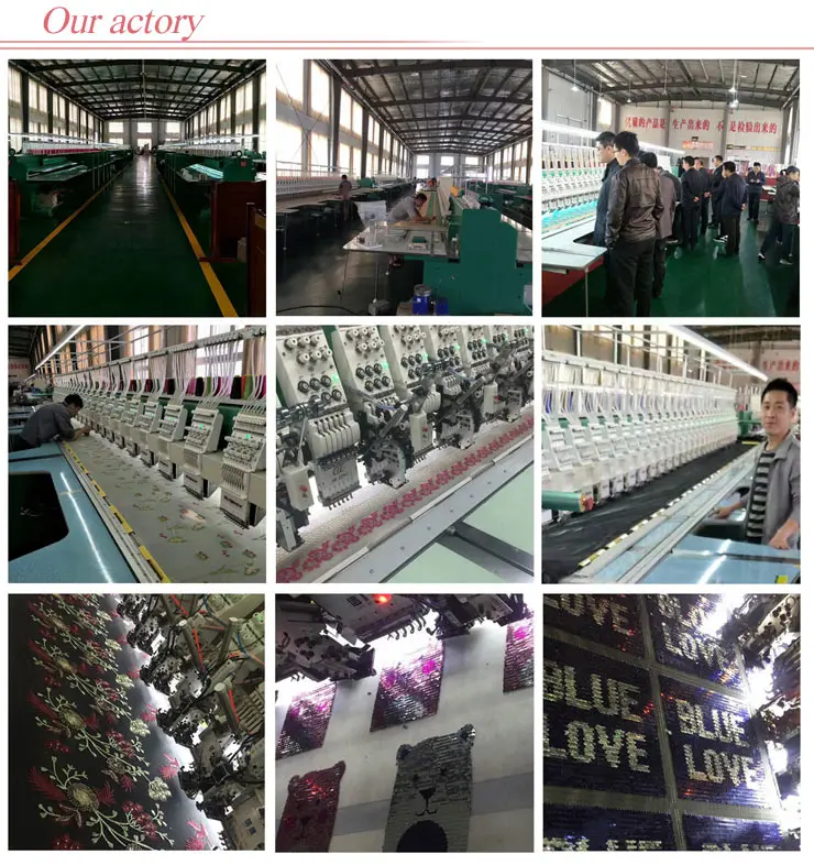 Factory custom single and double side reversible flip 3mm 4mm 5mm 6mm riffle embroidered sew on stick on iron on hotfix lentejuelas sequin patches appliques for clothing book cover notebook phone case