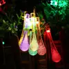 Christmas plastic water drop LED String Light, LED drip Light String