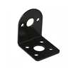 OEM Aluminum Black Powder coating l type angle bracket