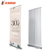 Aluminium mini roll up banner retractable banners a3 table top banner