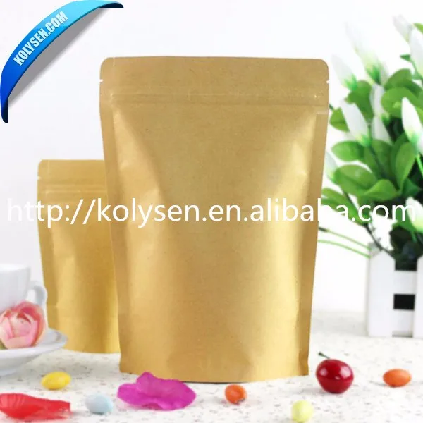 Custom greaseproof paper bag for snack packing