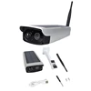 hidden wifi ip HD security home infrared camera waterproof solar battery cctv camera