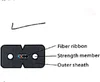 Bow-type Drop Fiber Optic Cable Ftth