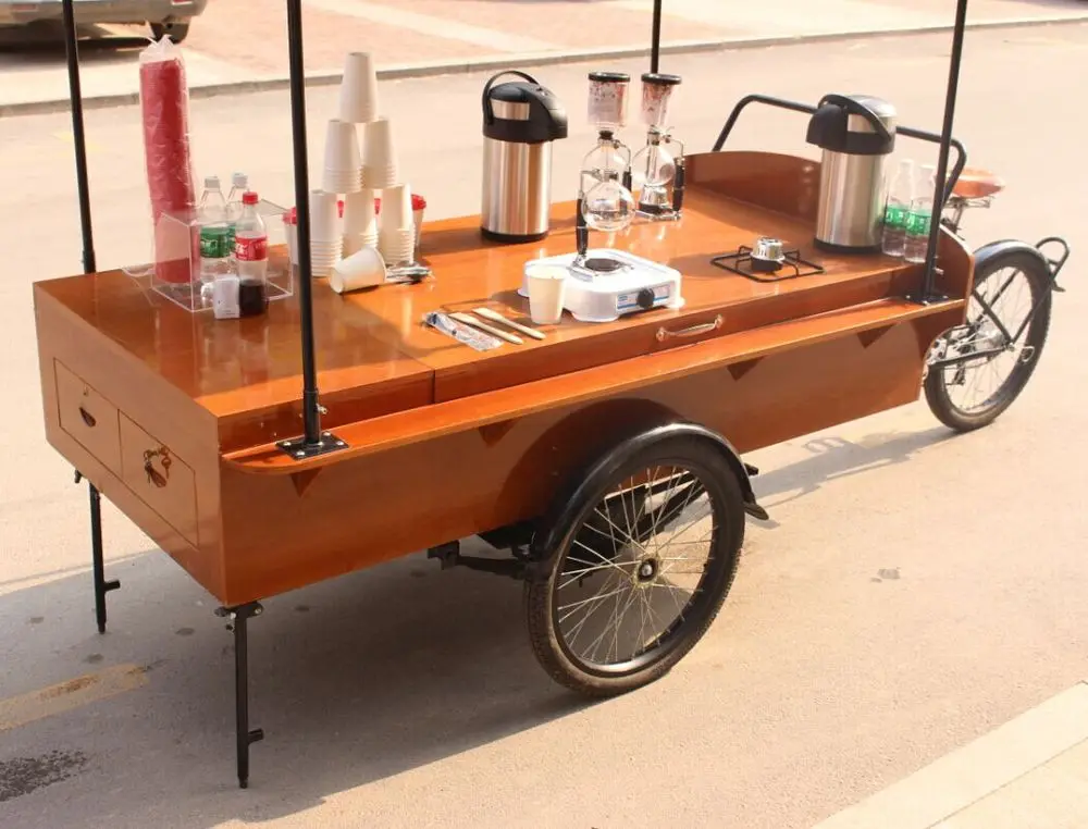 Retro Coffee Bike /Hot Food Truck/Fashion Coffee Cart