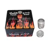 33mm silver hookah coal torch coal