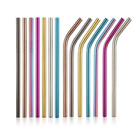 

304 stainless steel straw,metal straw,popotes de acero inoxidable