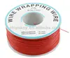 PCB Solder 0.25mm Tin Plated Copper Cord Dia Wire-wrapping Wire 305M 30AWG Red