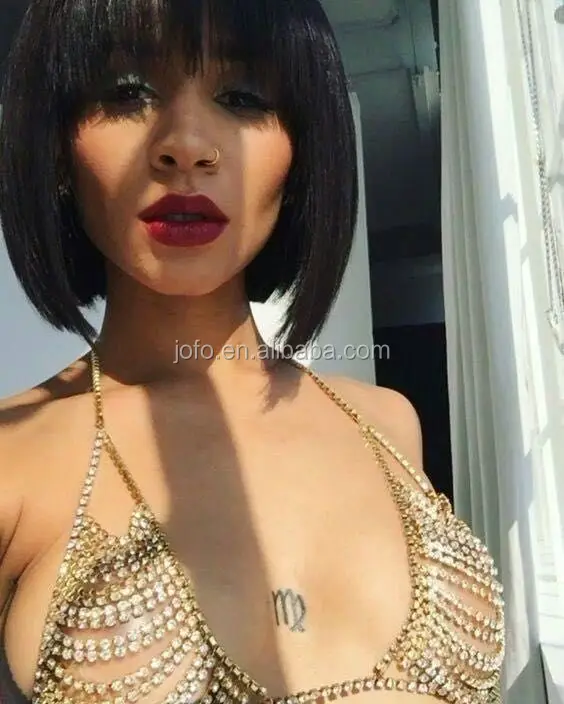 

Summer Beach Rhinestone Body Chain Bra Party Club Halter Shiny Bikini