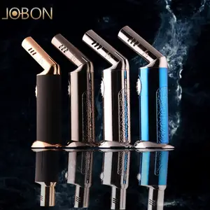 Image of ZB-566 large straightforward feel design rotary elbow larger capacity gift box torch lighter