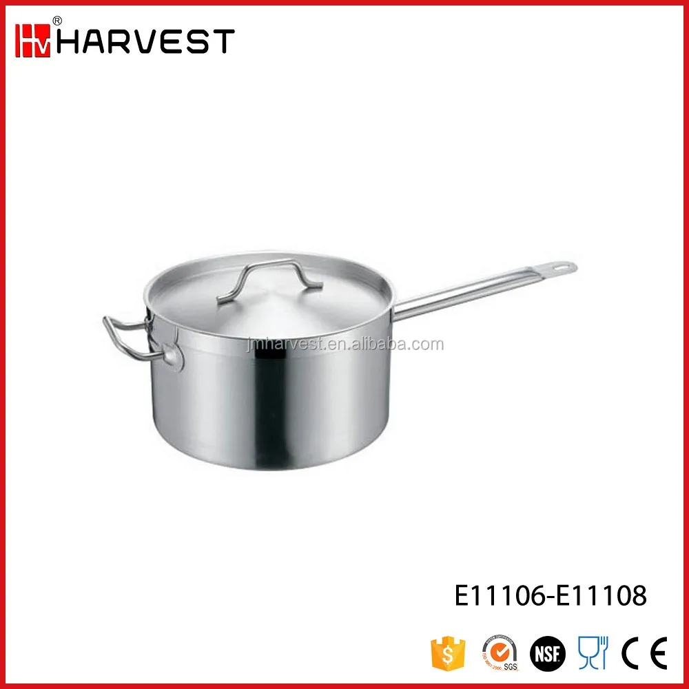 Stainless Steel Deep Sauce Pan With Sandwich Bottom Cooking Pot Buy