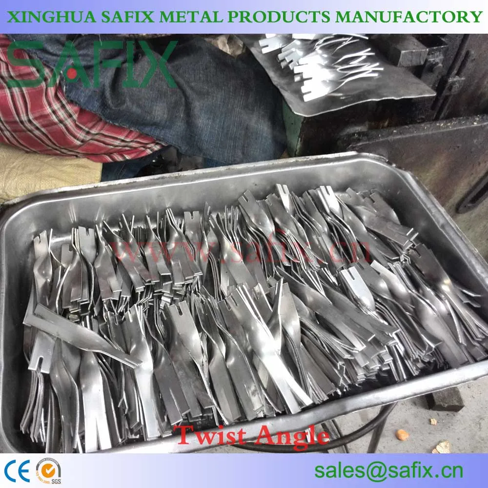 
201 304 316 Stainless Steel Twist Angle/Fish Tail Up and Down Bracket For Stone Cladding Fixings 