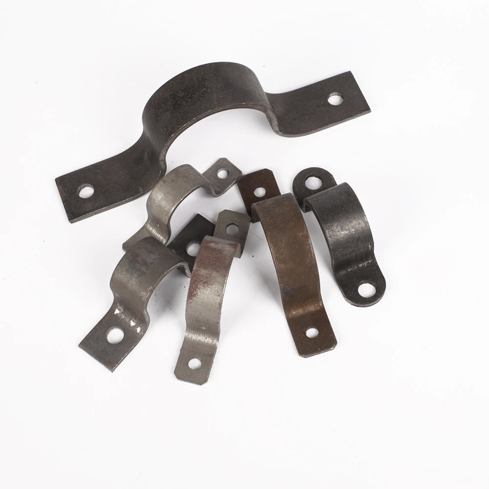 Bare Color Steel Clamps For Installing Fence Panels To Wood Or Steel
