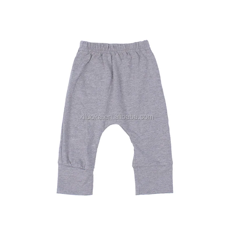 

Wholesale Factory Cotton Baby Pants Gray Winter Soft Kids Boys Pants, Picture