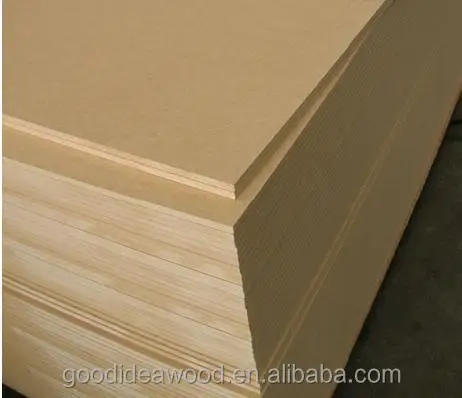 
E1 grade Raw MDF Board Thickness 2~25mm 