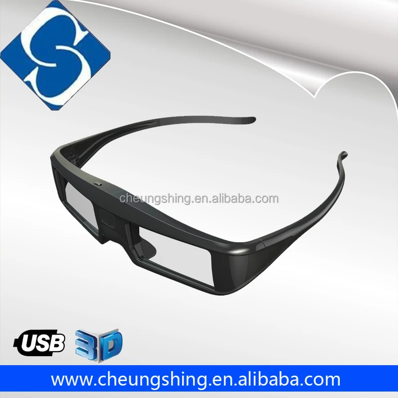 
Factory wholesale active shuetter rechargeable 3d glasses with good price 